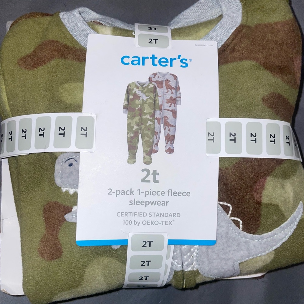 Bundle - Carter's Fleece Sleepwear Sets